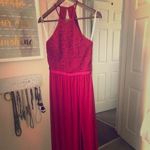 David’s bridal bridesmaid dress